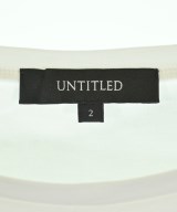 UNTITLED（アンタイトル）Tシャツ・カットソー 白 サイズ:2(M位) レディース/2200725753030