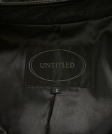 UNTITLED（アンタイトル）ライダース 黒 サイズ:1(S位) レディース/2200726235078