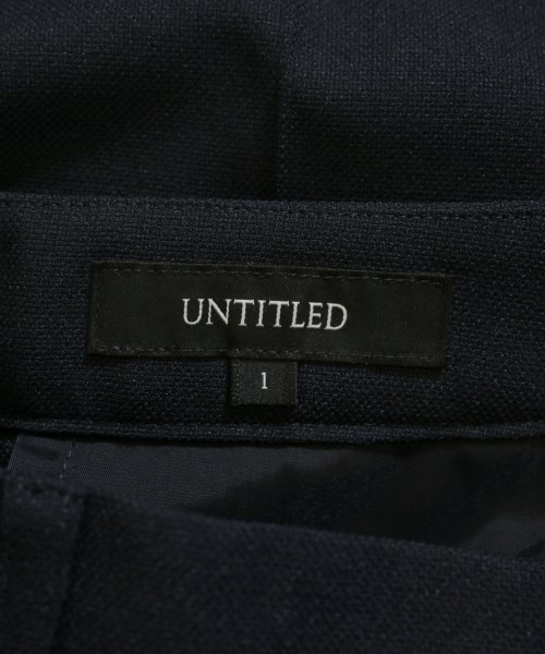UNTITLED（アンタイトル）スラックス 紺 サイズ:-(M位) レディース/2200722749036