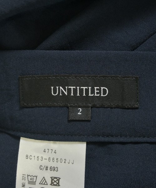 UNTITLED（アンタイトル）その他 紺 サイズ:2(M位) レディース/2200721185170