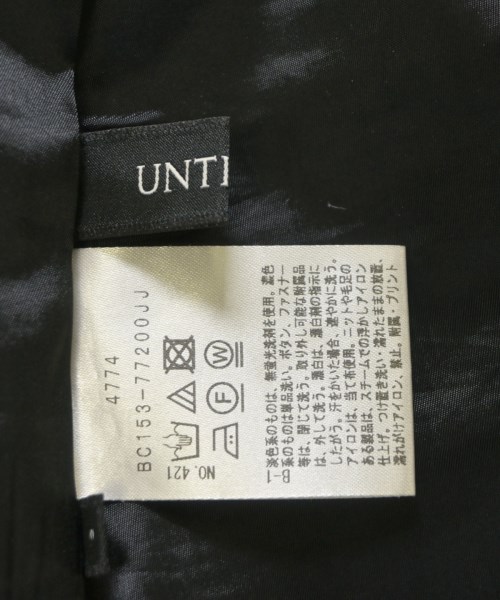 UNTITLED（アンタイトル）ロング・マキシ丈スカート 黒 サイズ:2(M位) レディース/2200721185224
