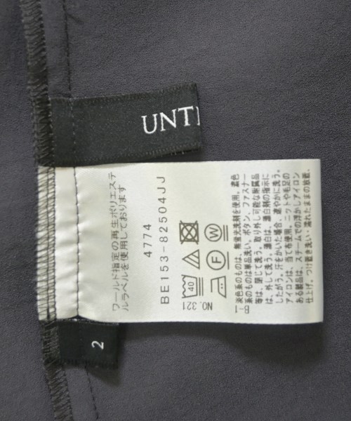 UNTITLED（アンタイトル）ブラウス グレー サイズ:F レディース/2200721185255