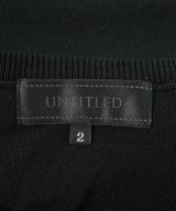 UNTITLED（アンタイトル）カーディガン 黒 サイズ:2(M位) レディース/2200721975054