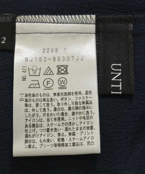 UNTITLED（アンタイトル）カジュアルシャツ 紺 サイズ:F レディース/2200721975122