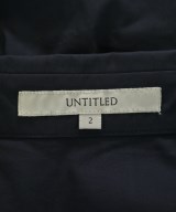 UNTITLED（アンタイトル）カジュアルシャツ 紺 サイズ:2(M位) レディース/2200721975191