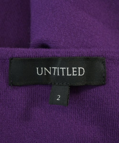 UNTITLED（アンタイトル）ニット・セーター 紫 サイズ:2(M位) レディース/2200723658160