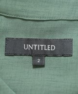 UNTITLED（アンタイトル）シャツワンピース 緑 サイズ:2(M位) レディース/2200723658221