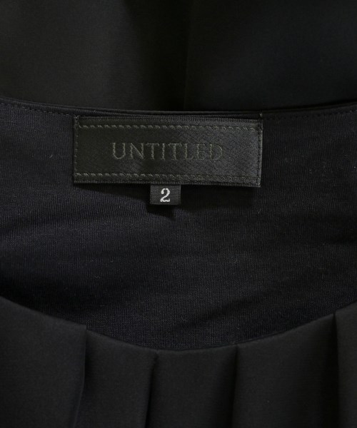 UNTITLED（アンタイトル）ブラウス 黒 サイズ:2(M位) レディース/2200677852041