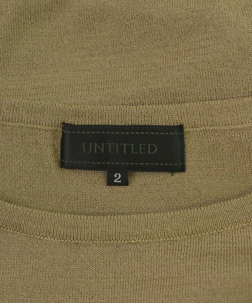 UNTITLED（アンタイトル）ベスト/ノースリーブ ベージュ サイズ:2(M位) レディース/2200677849102