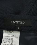 UNTITLED（アンタイトル）スラックス 紺 サイズ:4(XL位) レディース/2200682808019