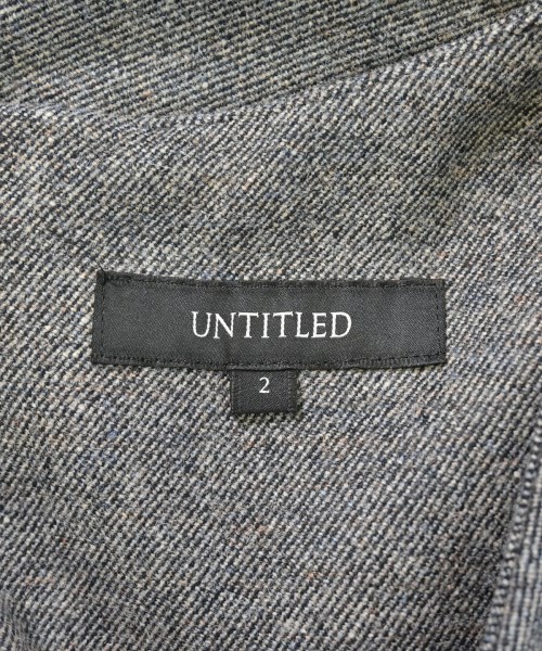 UNTITLED（アンタイトル）ワンピース グレー サイズ:2(M位) レディース/2200679445029