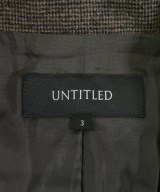 UNTITLED（アンタイトル）テーラードジャケット 茶 サイズ:3(L位) レディース/2200683378023