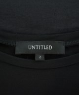 UNTITLED（アンタイトル）Tシャツ・カットソー 黒 サイズ:2(M位) レディース/2200676140026