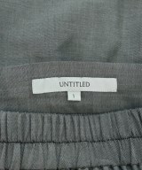 UNTITLED（アンタイトル）ロング・マキシ丈スカート グレー サイズ:1(S位) レディース/2200680025050