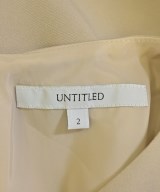 UNTITLED（アンタイトル）ワンピース ベージュ サイズ:2(M位) レディース/2200684240015