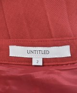 UNTITLED（アンタイトル）ロング・マキシ丈スカート 赤 サイズ:2(M位) レディース/2200684364032