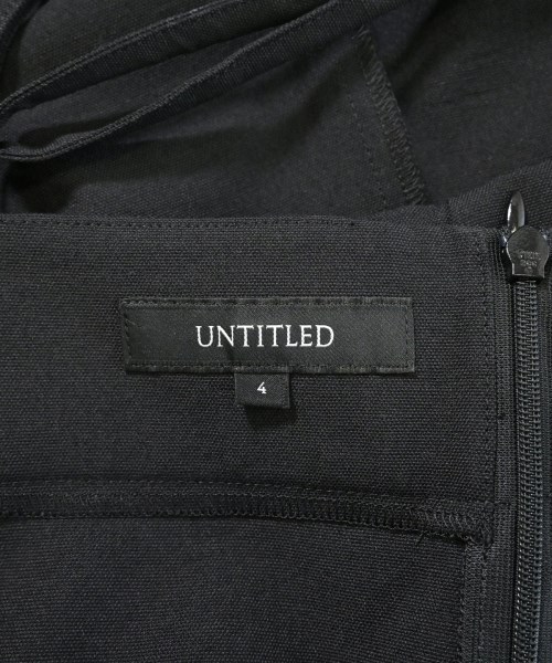 UNTITLED（アンタイトル）ブラウス 黒 サイズ:4(XL位) レディース/2200679486053