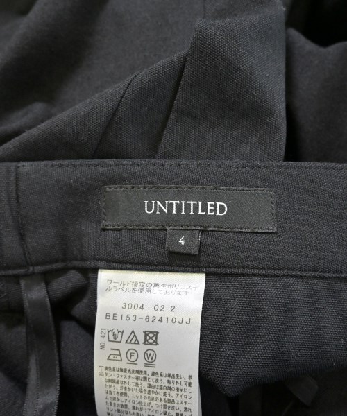 UNTITLED（アンタイトル）その他 黒 サイズ:4(XL位) レディース/2200679486060