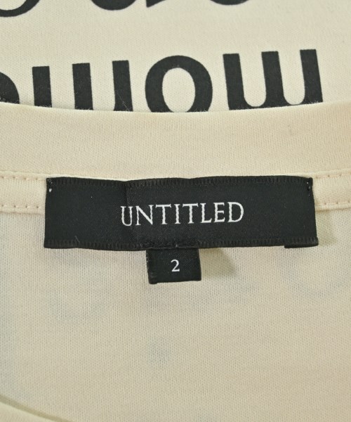 UNTITLED（アンタイトル）Tシャツ・カットソー ベージュ サイズ:2(M位) レディース/2200685415061