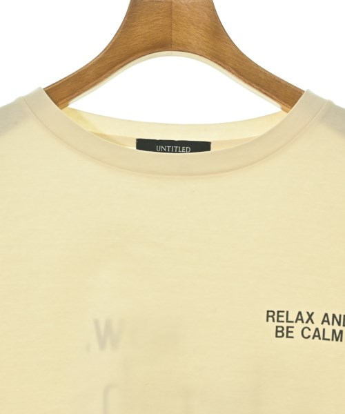 UNTITLED（アンタイトル）Tシャツ・カットソー ベージュ サイズ:2(M位) レディース/2200685415061