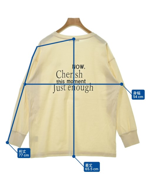 UNTITLED（アンタイトル）Tシャツ・カットソー ベージュ サイズ:2(M位) レディース/2200685415061