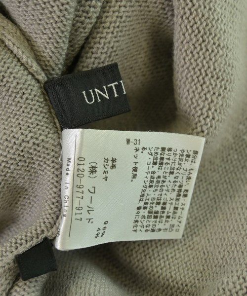UNTITLED（アンタイトル）ニット・セーター グレー サイズ:4(XL位) レディース/2200681920064