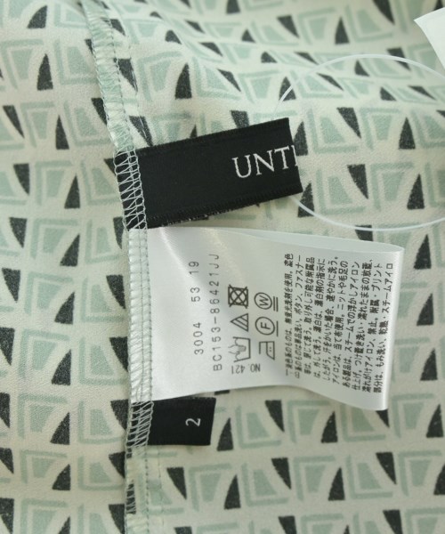 UNTITLED（アンタイトル）ブラウス 白 サイズ:2(M位) レディース/2200682385046
