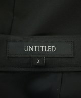 UNTITLED（アンタイトル）ひざ丈スカート 黒 サイズ:3(M位) レディース/2200685857021