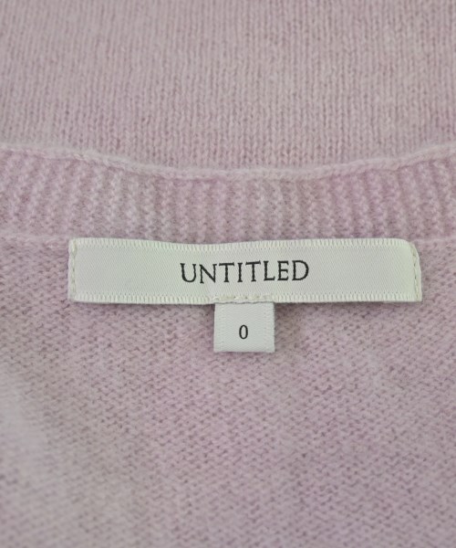 UNTITLED（アンタイトル）カーディガン ピンク サイズ:0(XS位) レディース/2200682891042