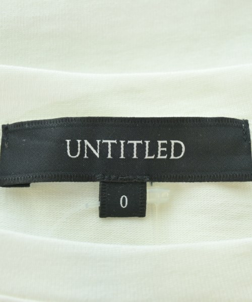UNTITLED（アンタイトル）ノースリーブ 白 サイズ:0(XS位) レディース/2200682891189