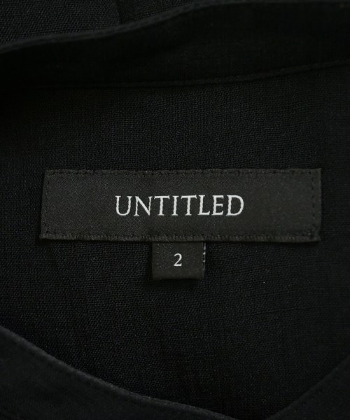 UNTITLED（アンタイトル）ワンピース 黒 サイズ:2(M位) レディース/2200675967143