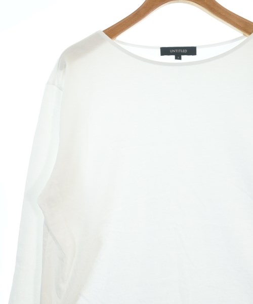 UNTITLED（アンタイトル）Tシャツ・カットソー 白 サイズ:2(M位) レディース/2200682918206