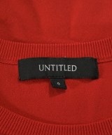 UNTITLED（アンタイトル）ニット・セーター 赤 サイズ:0(XS位) レディース/2200682918220