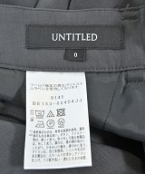 UNTITLED（アンタイトル）スラックス グレー サイズ:0(XS位) レディース/2200682918244