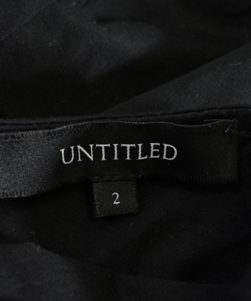 UNTITLED（アンタイトル）ワンピース 黒 サイズ:2(M位) レディース/2200682918251