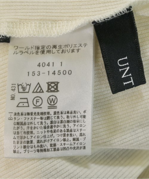 UNTITLED（アンタイトル）Tシャツ・カットソー 白 サイズ:2(M位) レディース/2200682918275