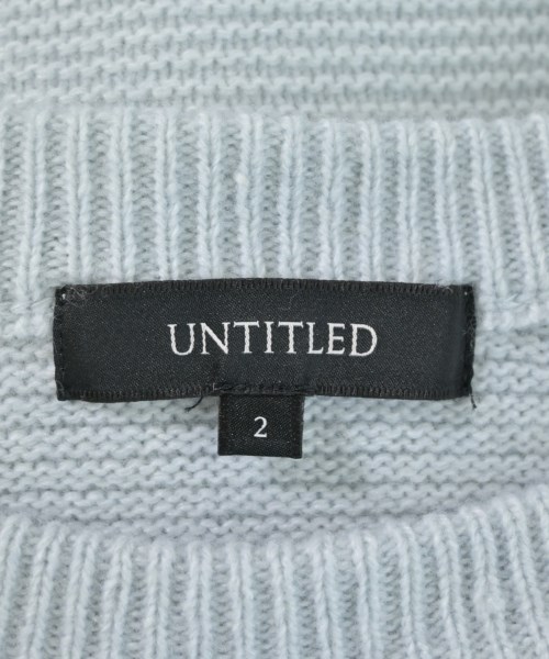 UNTITLED（アンタイトル）ニット・セーター 青 サイズ:2(M位) レディース/2200681286078