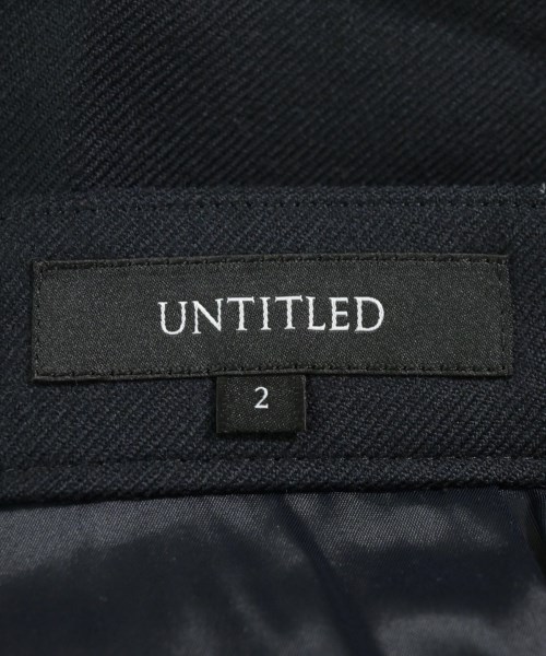 UNTITLED（アンタイトル）スラックス 紺 サイズ:2(M位) レディース/2200680731074