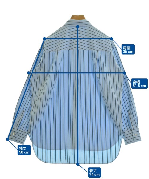 UNTITLED（アンタイトル）Tシャツ・カットソー 青 サイズ:M レディース/2200687351039