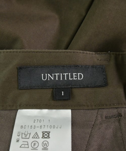 UNTITLED（アンタイトル）その他 茶 サイズ:1(S位) レディース/2200687351053