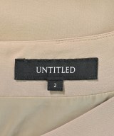 UNTITLED（アンタイトル）ワンピース ベージュ サイズ:2(M位) レディース/2200683300017