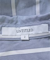 UNTITLED（アンタイトル）カジュアルシャツ 紺 サイズ:2(M位) レディース/2200687205172