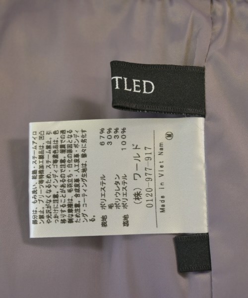 UNTITLED（アンタイトル）スラックス 紫 サイズ:3(L位) レディース/2200687205592