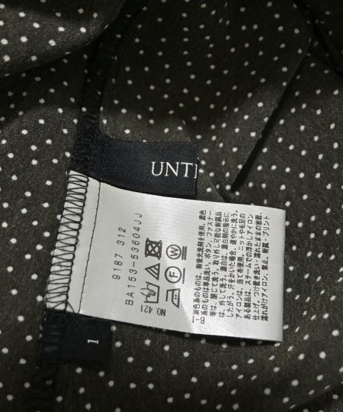 UNTITLED（アンタイトル）ワンピース 黒 サイズ:F レディース/2200682062060