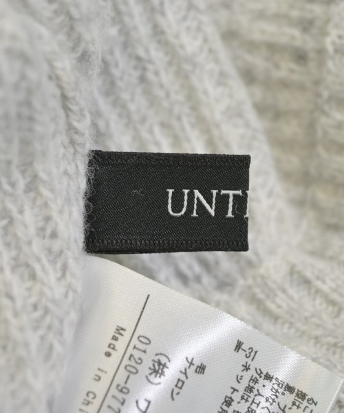 UNTITLED（アンタイトル）ニット・セーター グレー サイズ:2(M位) レディース/2200683462012