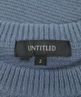 UNTITLED（アンタイトル）ニット・セーター グレー サイズ:M レディース/2200683462029