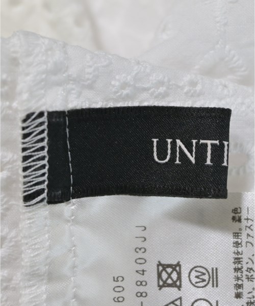 UNTITLED（アンタイトル）ブラウス 白 サイズ:2(M位) レディース/2200684117072