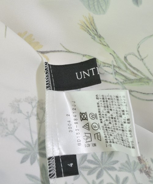 UNTITLED（アンタイトル）ブラウス 白 サイズ:4(XL位) レディース/2200683675016