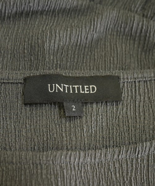 UNTITLED（アンタイトル）ブラウス グレー サイズ:2(M位) レディース/2200685466087