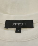 UNTITLED（アンタイトル）Tシャツ・カットソー 白 サイズ:2(M位) レディース/2200685829042